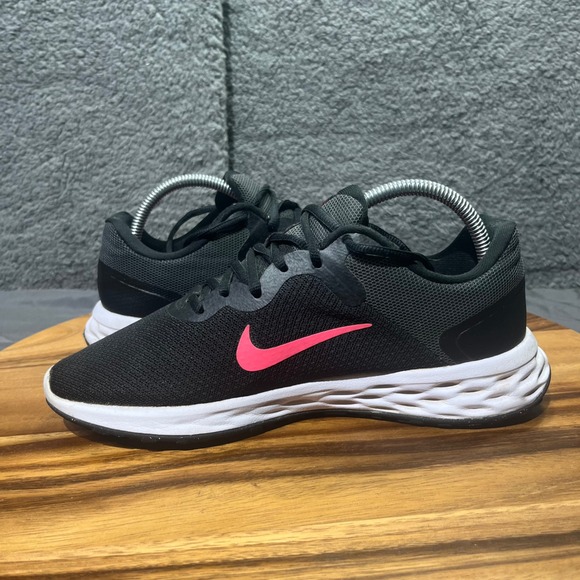 Nike Revolution 6 Women's Black Pink Running Athletic Shoes Sneakers Size 9 - Picture 8 of 13
